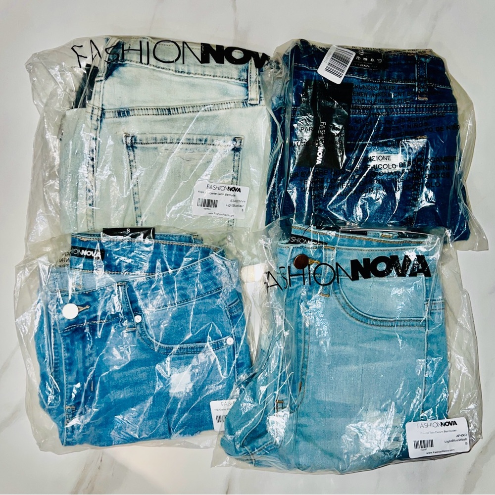 4 for $30 Fashion Nova shorts size S